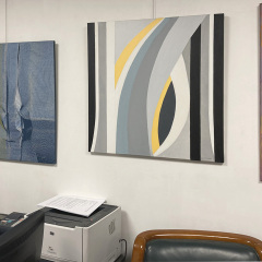 A KÉK HULLÁM A GALÉRIA-FALÁN