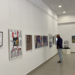 A TZARA KIÁLLITÁS RÉSZLETE