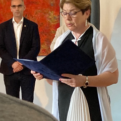 A MEGNYITÓ EGYIK JELENETE